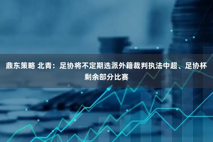 鼎东策略 北青：足协将不定期选派外籍裁判执法中超、足协杯剩余部分比赛