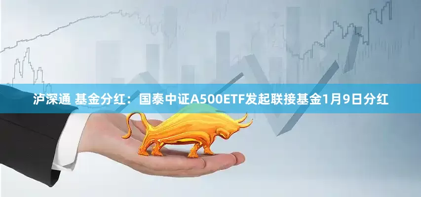 泸深通 基金分红：国泰中证A500ETF发起联接基金1月9日分红