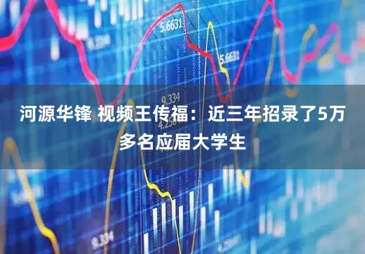 河源华锋 视频王传福：近三年招录了5万多名应届大学生